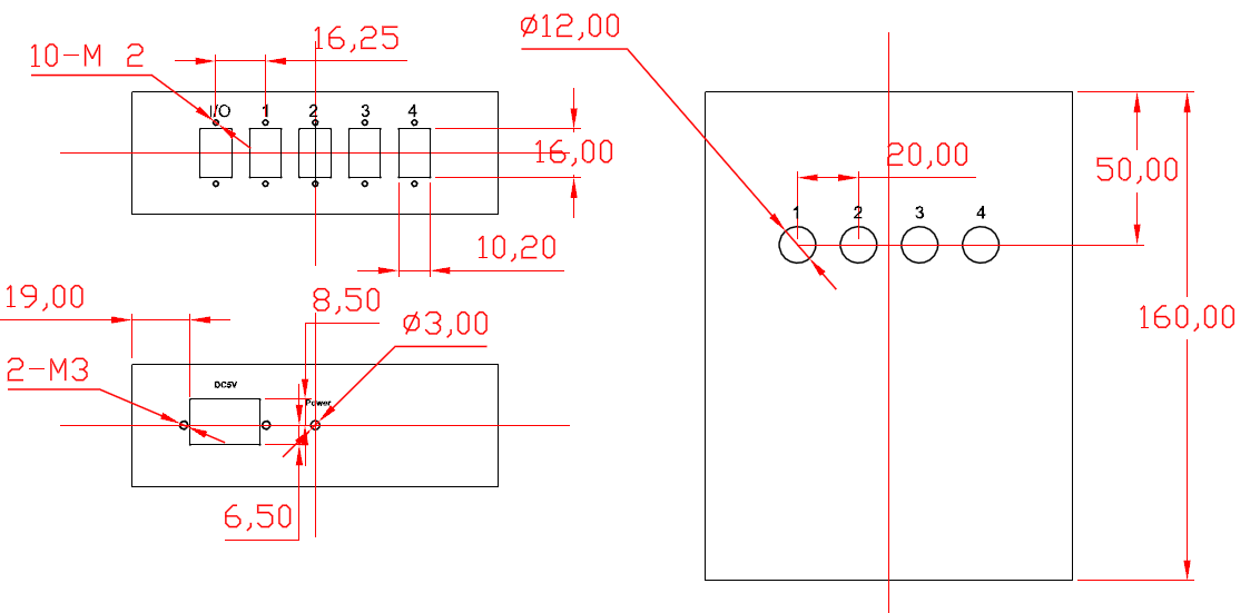 1×64 機械式光開關(guān)光開關(guān)尺寸圖 1×64 機械式光開關(guān)光開關(guān)尺寸圖