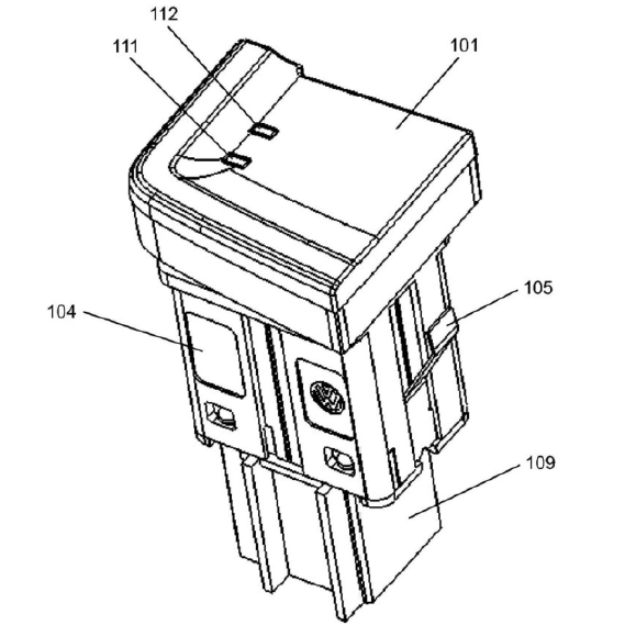 防竄光開關(guān)整體結(jié)構(gòu)圖汽車電子開關(guān)裝配完成圖 防竄光開關(guān)整體結(jié)構(gòu)圖汽車電子開關(guān)裝配完成圖