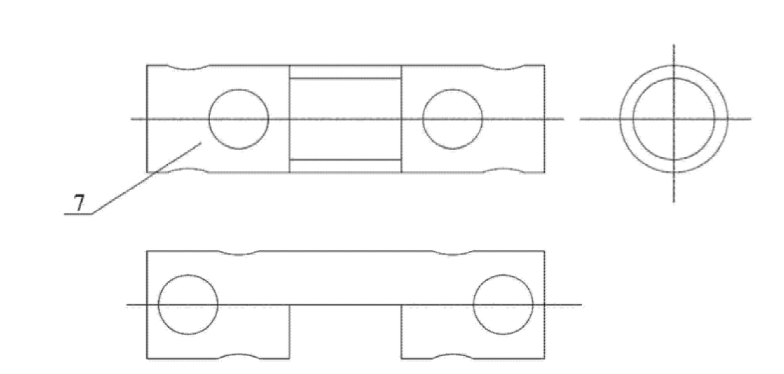 鋼質(zhì)準(zhǔn)直器連接管凹槽與點膠孔結(jié)構(gòu)示意圖 - 廣西科毅光通信 鋼質(zhì)準(zhǔn)直器連接管凹槽與點膠孔結(jié)構(gòu)示意圖 - 廣西科毅光通信