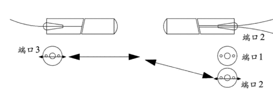 1×2機(jī)械式T型保偏光開關(guān)第一路輸出光路走向圖 - 廣西科毅光通信 1×2機(jī)械式T型保偏光開關(guān)第一路輸出光路走向圖 - 廣西科毅光通信