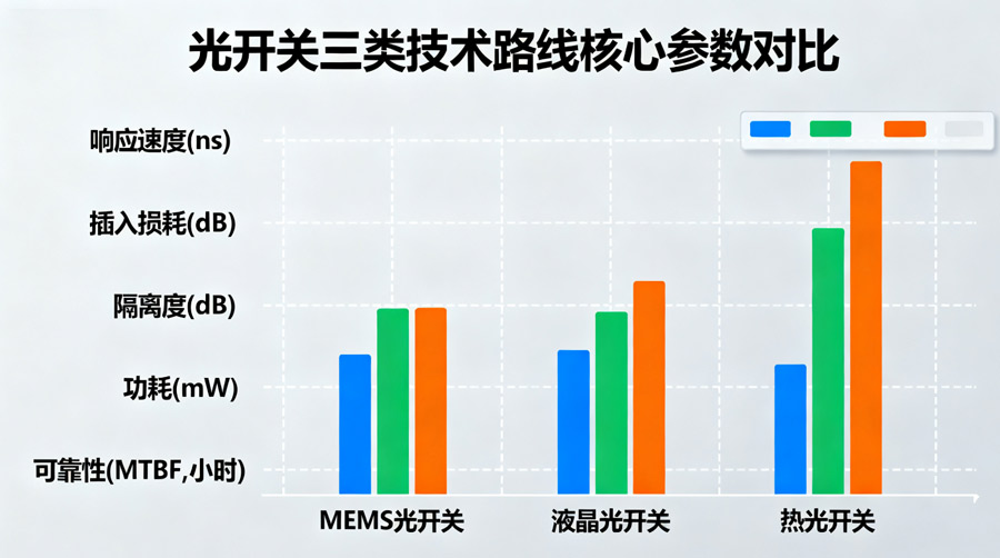 光開關(guān)半導體機械液晶核心參數(shù)對比 - 廣西科毅光通信 光開關(guān)半導體機械液晶核心參數(shù)對比 - 廣西科毅光通信