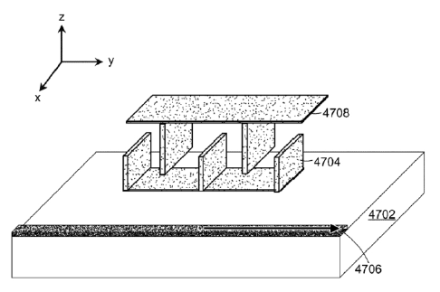 梳狀驅(qū)動器橫截面示意圖 - 廣西科毅光通信 梳狀驅(qū)動器橫截面示意圖 - 廣西科毅光通信