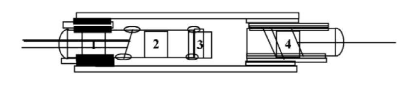 現(xiàn)有技術中三端口WDM的結(jié)構示意圖 - 廣西科毅光通信